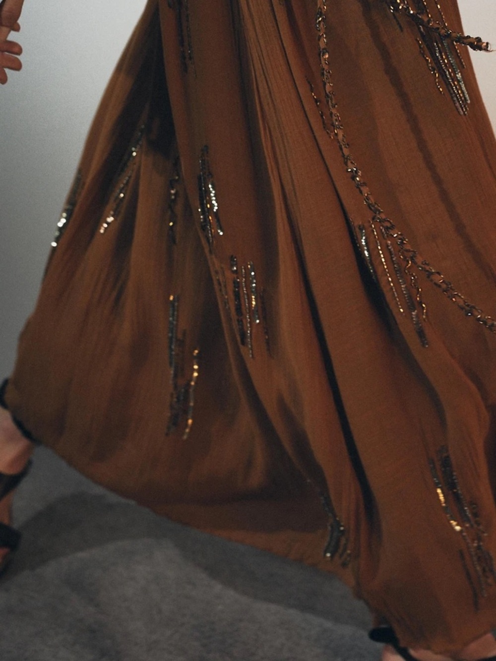 Zara’s The Luella Embellished Kaftan Dress Medium - Picture 11 of 16